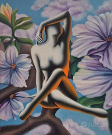 quadro mark kostabi 