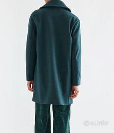 Cappotto lungo verde scuro Originale