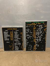 Listino prezzi macelleria anni 70