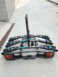 porta biciclette per gancio traino