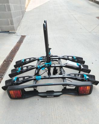 porta biciclette per gancio traino