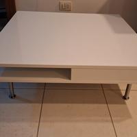 tavolino salotto basso bianco ikea Tofteryd quadro