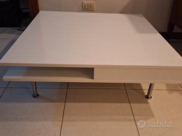 tavolino salotto basso bianco ikea Tofteryd quadro