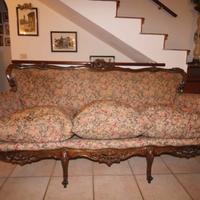 Divano stile Luigi XV