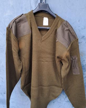maglione verde militare TG XL