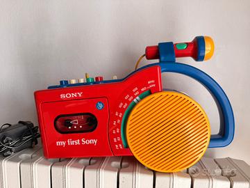 My First Sony radio registratore vintage anni 90