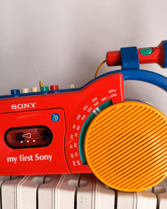 My First Sony radio registratore vintage anni 90