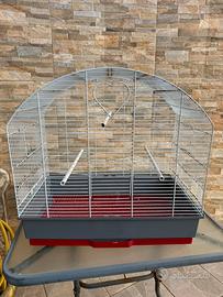 Gabbia 60x 40 e due canarini