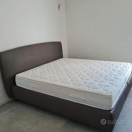 Letto contenitore Noctis 220x195x106 con materasso