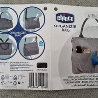Borsa CHICCO Organizer bag nera
