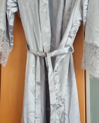 Vestaglia donna in raso TG L/XL 
