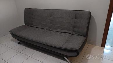 Divano letto in tessuto