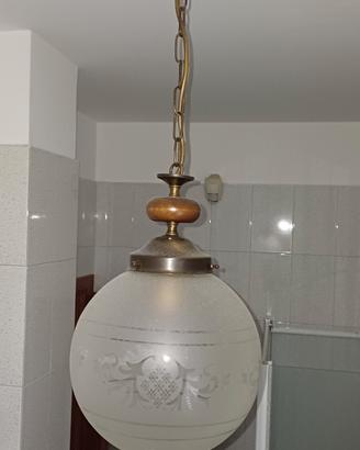 Lampadario a sfera 