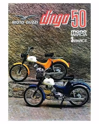 Volantino epoca Moto Guzzi Dingo 50