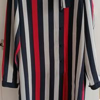 abito chemise in seta