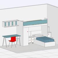 camera nidi/novamobili completa 