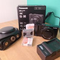 Panasonic Lumix LX15 con accessori