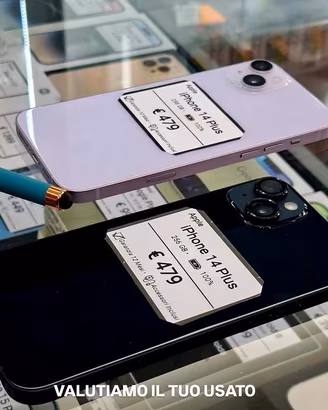 IPHONE 14 PLUS 256GB batteria 100%