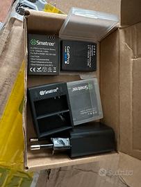 Batterie e caricatore doppio per GoPro Hero 3