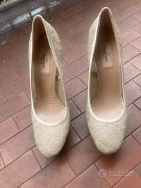 Scarpe in pizzo Valentino