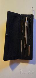 set di strumenti da disegno di precisione anni '30