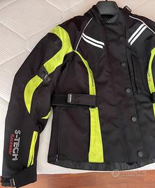 Giubbotto moto donna tre strati taglia M