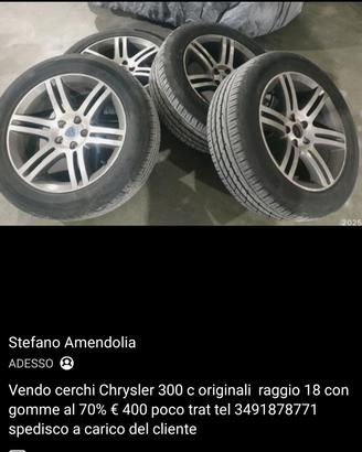 cerchi Chrysler 300c