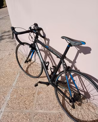 BICI DA CORSA + SCARPE NIUOVE CON ATTACCO