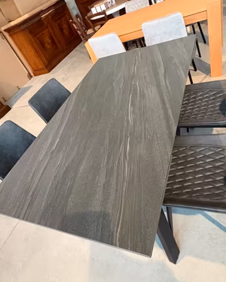 NUOVO TAVOLO 160x90 ALL.240, PIANO PIETRA SINTERIZ