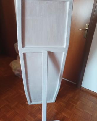 specchio con piedistallo