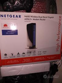 Netgear N600 Wireless Dual Band Gigabit ADSL2+