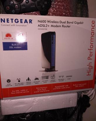 Netgear N600 Wireless Dual Band Gigabit ADSL2+