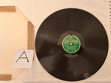 3 LP 78 giri musica sinfonica classica e lirica