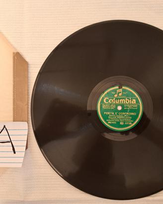 3 LP 78 giri musica sinfonica classica e lirica