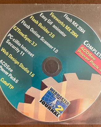 Raro cd-rom "Webmaster Journal 2" Da collezione