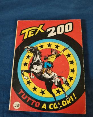 Tex 200 colore fumetto