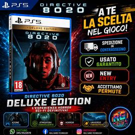 DIRECTIVE 8020 DELUXE EDITION PS5 USATO GARANTITO