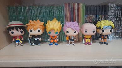 6 personaggi Funko Anime