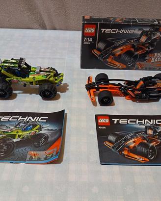 Lego Technic 42026+42027-F1+Bolide-> 3in1 PullBack