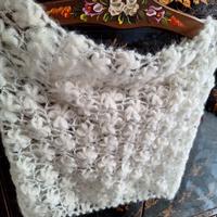 Scaldacollo Sciarpa soffice calda mohair e seta