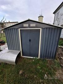 Casetta da esterno in alluminio