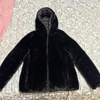 Giubbotto piumino double face donna