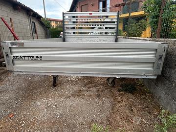 Cassone Scattolini 275x210 con 3 sponde alluminio