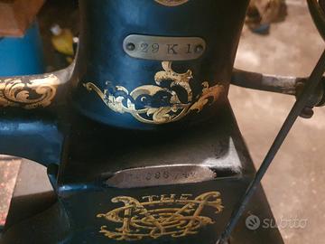  n. 5 macchine da cucire  x calzolai.singer.