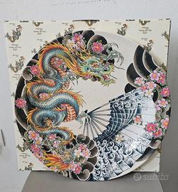 Vassoio Palais Royal "Tattoo Age" - Design Dragone