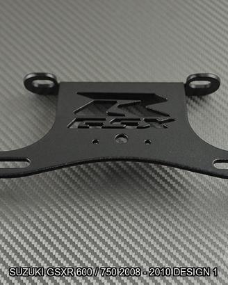 Portatarga corto SUZUKI GSXR 600 / 750 2008 - 2010