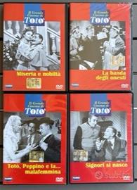 N° 4 DVD COMMEDIE TOTO' E PEPPINO.