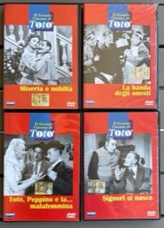 N° 4 DVD COMMEDIE TOTO' E PEPPINO.