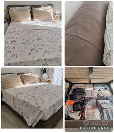 letto matrimoniale contenitore +materasso 