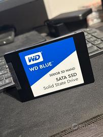 Ssd wd blue 500gb